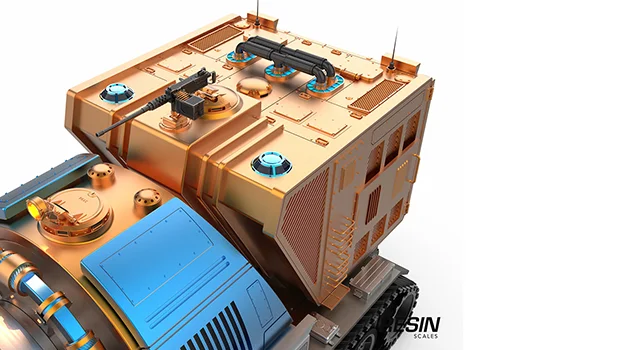Chrono Miner RA2 1:35 scale resin kit - Image 14