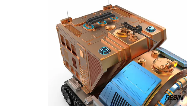 Chrono Miner RA2 1:35 scale resin kit - Image 15