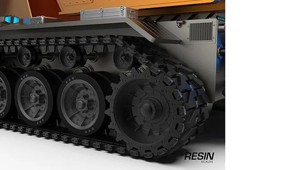 Chrono Miner RA2 1:35 scale resin kit - Image 18