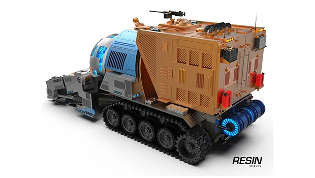 Chrono Miner RA2 1:35 scale resin kit - Image 6