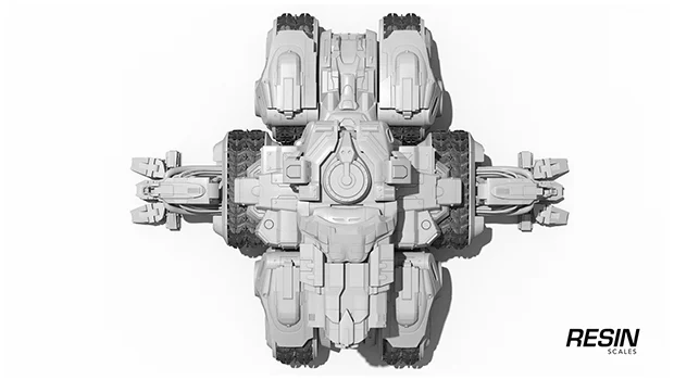 Siege tank SC2 1:35 scale resin kit - Image 19