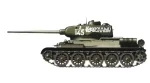 T-34-85 145 Soviet Medium Tank 1:30 readymade model