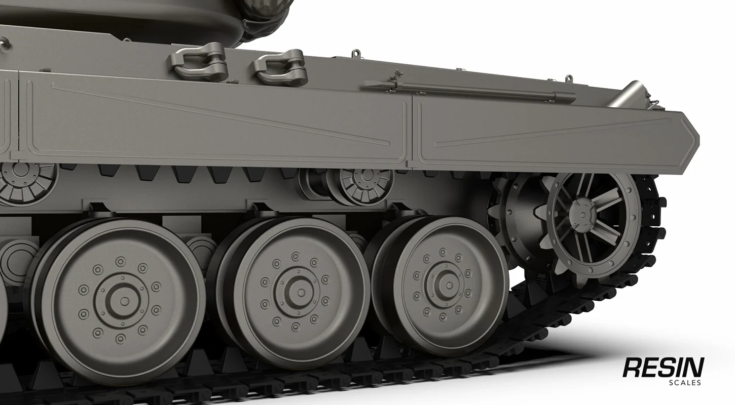 VZ. 55 Czechoslovakia Heavy Tank 1:35 scale resin kit - Image 16