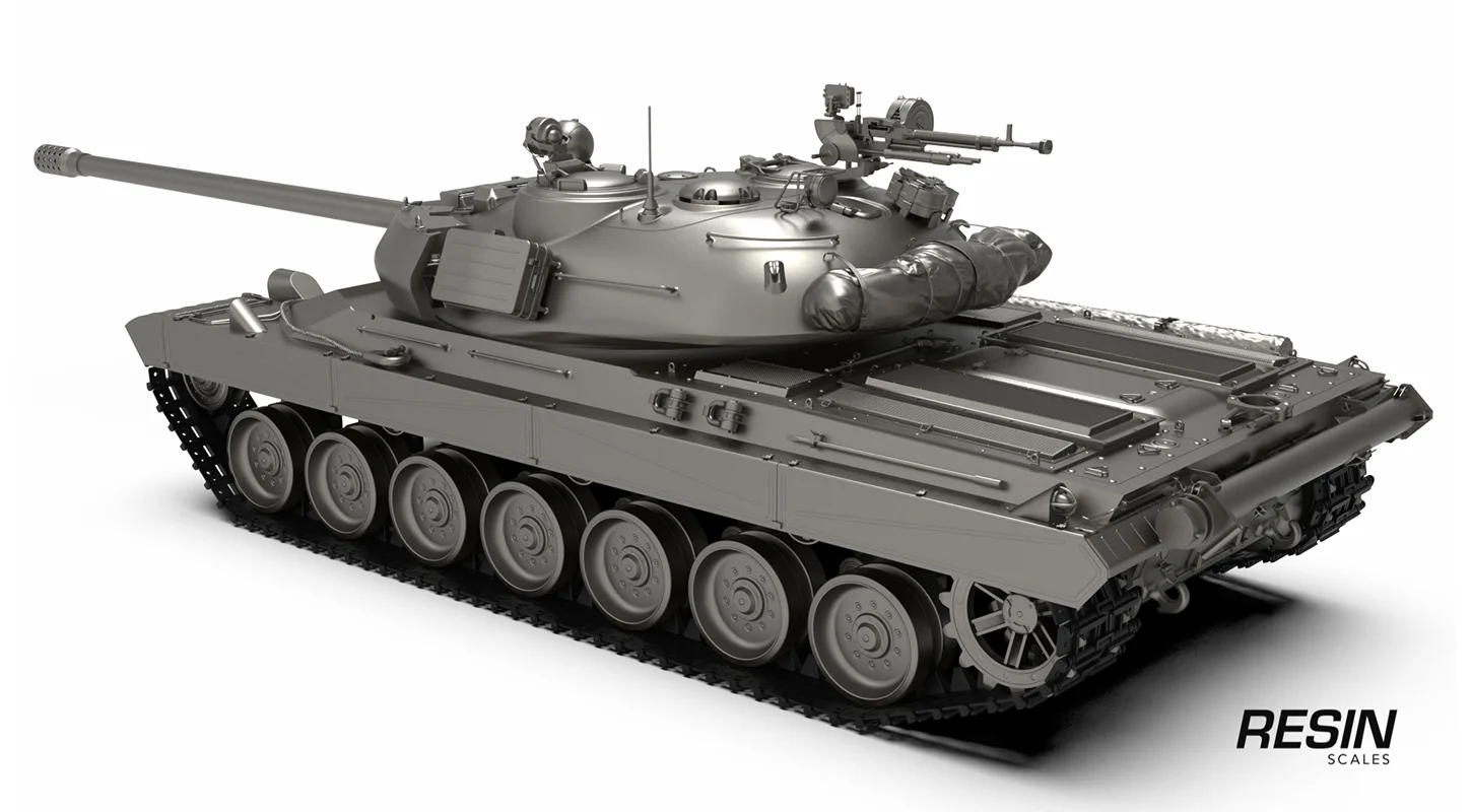 VZ. 55 Czechoslovakia Heavy Tank 1:35 scale resin kit - Image 5