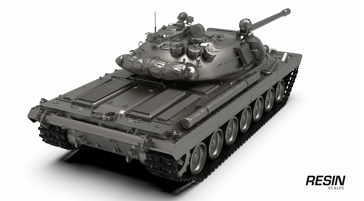 VZ. 55 Czechoslovakia Heavy Tank 1:35 scale resin kit - Image 8