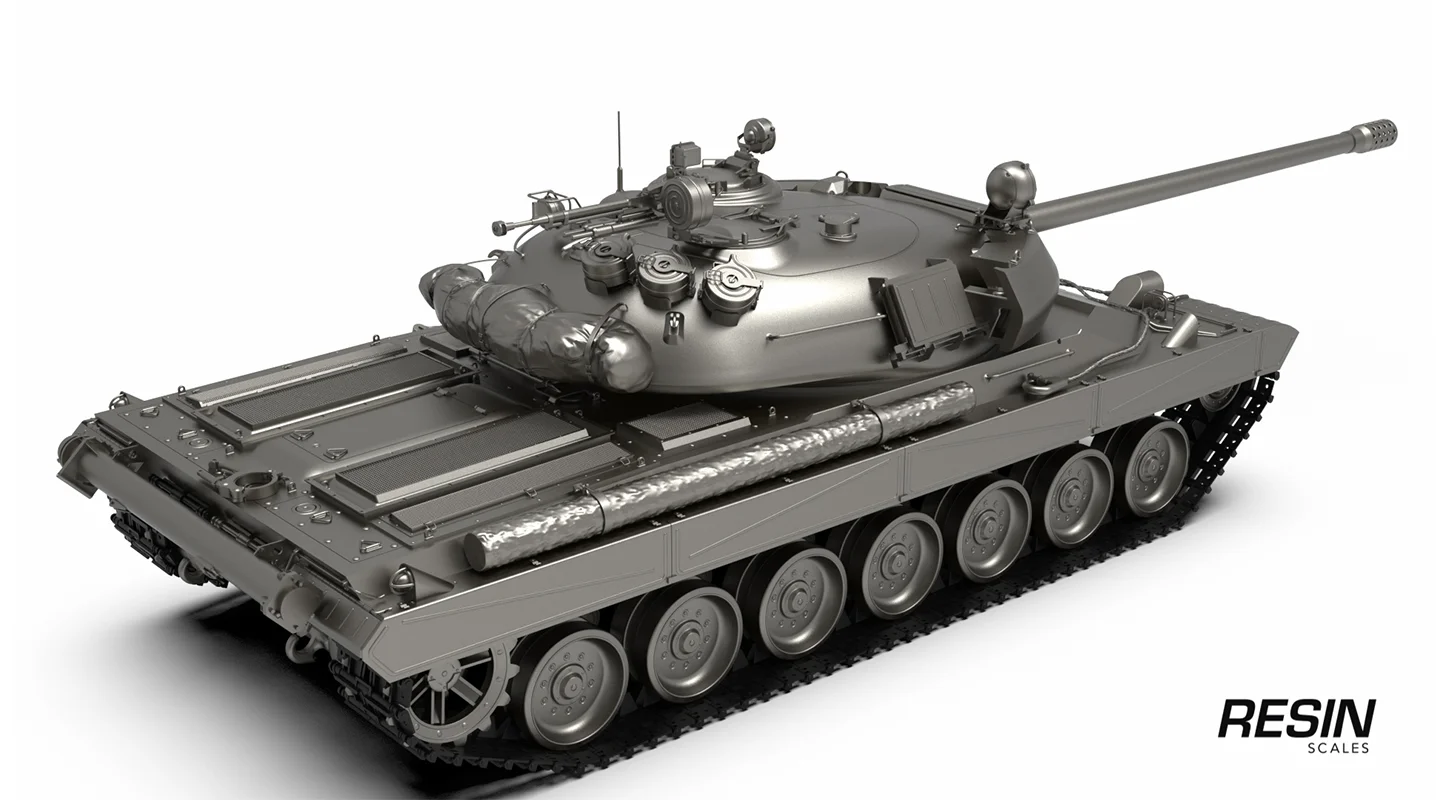 VZ. 55 Czechoslovakia Heavy Tank 1:35 scale resin kit - Image 9