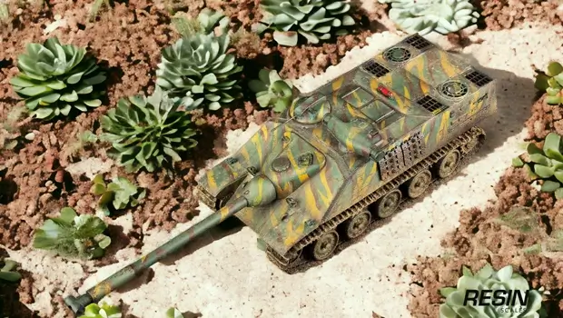 AMX 50 Foch 155 Tier 10 Tank 1:35 Resin Kit - Image 6