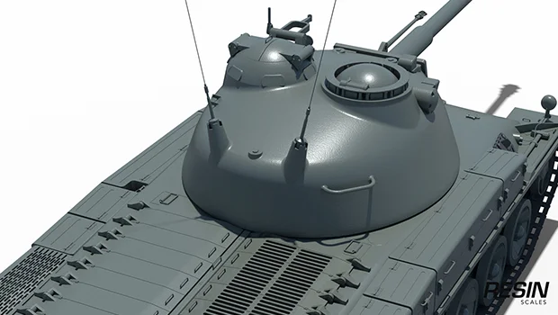 Schwarpanzer 58 German medium tank 1:35 scale resin kit - Image 12