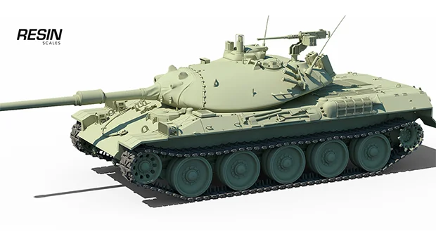 STB-1 Japan Medium Tank 1:35 scale resin kit - Image 13