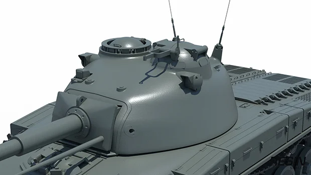 Schwarpanzer 58 German medium tank 1:35 scale resin kit - Image 15