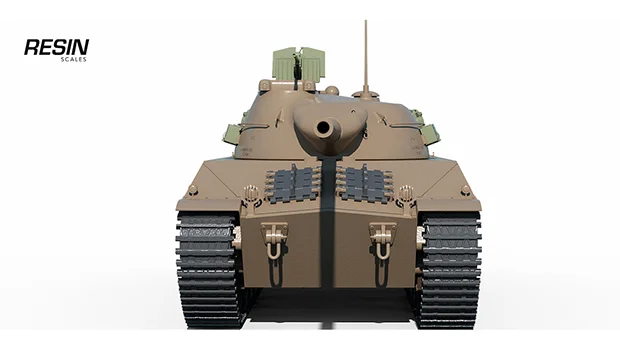 Skoda T 50 Czechia Medium Tank 1:35 scale resin kit - Image 13