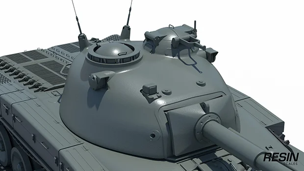 Schwarpanzer 58 German medium tank 1:35 scale resin kit - Image 16