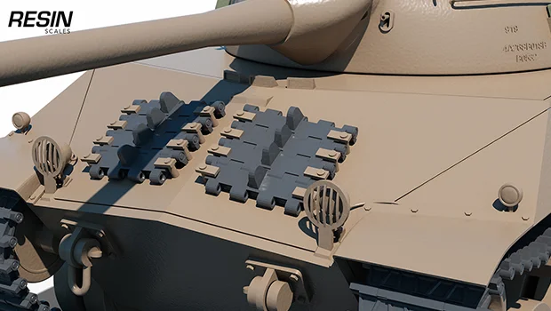 Skoda T 50 Czechia Medium Tank 1:35 scale resin kit - Image 16