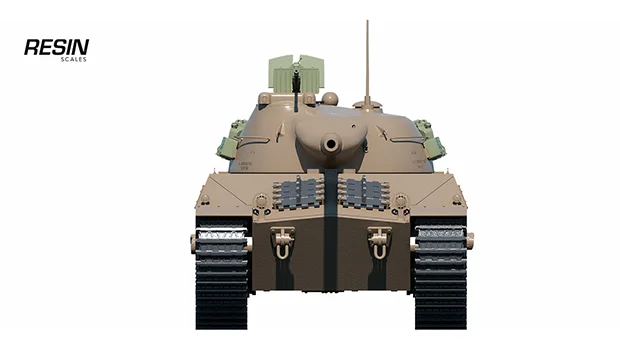 Skoda T 50 Czechia Medium Tank 1:35 scale resin kit - Image 17