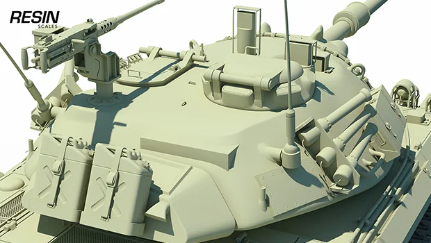 STB-1 Japan Medium Tank 1:35 scale resin kit - Image 3