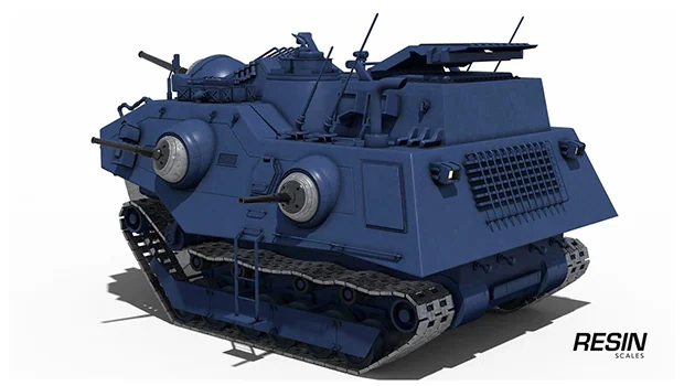 Battle Fortress RA2 1:35 scale resin kit - Image 4