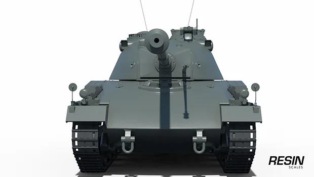 Schwarpanzer 58 German medium tank 1:35 scale resin kit - Image 22