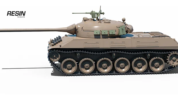 Skoda T 50 Czechia Medium Tank 1:35 scale resin kit - Image 20