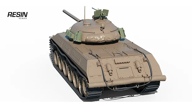 Skoda T 50 Czechia Medium Tank 1:35 scale resin kit - Image 22