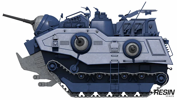 Battle Fortress RA2 1:35 scale resin kit - Image 24