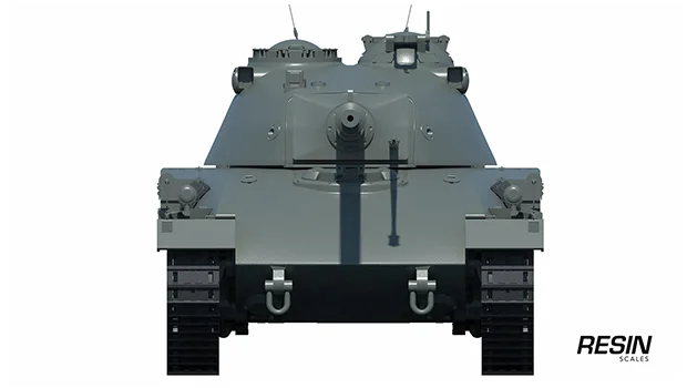 Schwarpanzer 58 German medium tank 1:35 scale resin kit - Image 26