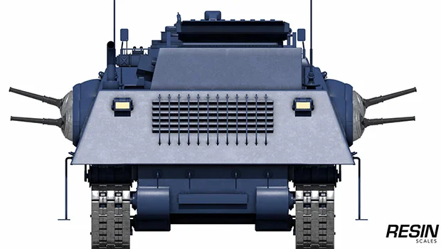Battle Fortress RA2 1:35 scale resin kit - Image 25