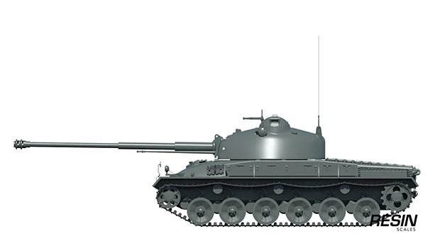 Schwarpanzer 58 German medium tank 1:35 scale resin kit - Image 27