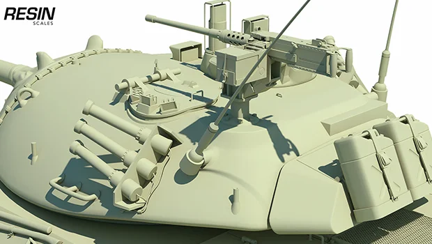 STB-1 Japan Medium Tank 1:35 scale resin kit - Image 4