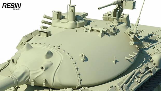 STB-1 Japan Medium Tank 1:35 scale resin kit - Image 6