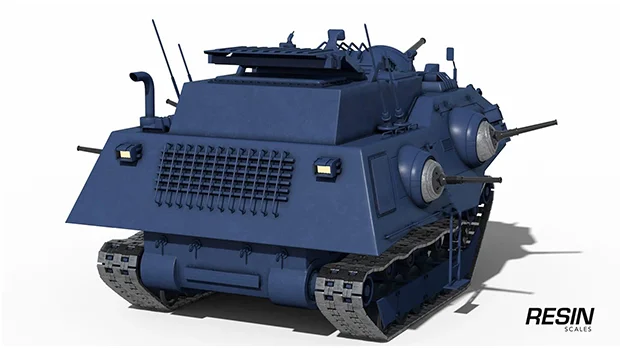 Battle Fortress RA2 1:35 scale resin kit - Image 7