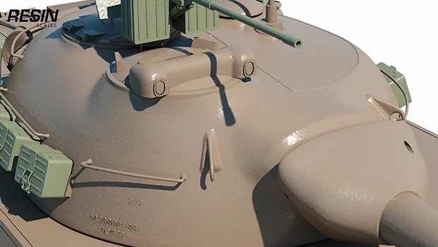 Skoda T 50 Czechia Medium Tank 1:35 scale resin kit - Image 6