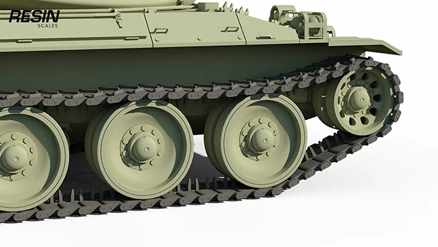 STB-1 Japan Medium Tank 1:35 scale resin kit - Image 9